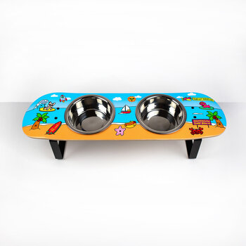 Jiby Skateboard Bowl – Surf City (Medium/Mid 6in)