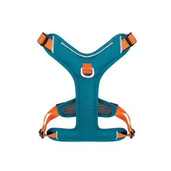 Puppy Gallery GO Mentum Dog Harness Green & Orange