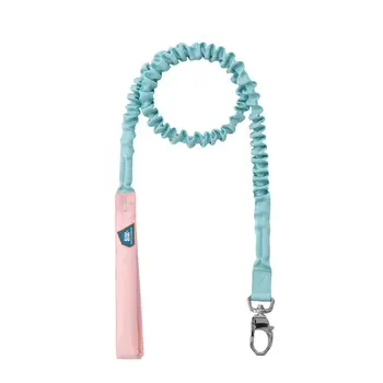 Puppy Gallery GO Mentum Dog Bungee Lead - Blue & Pink