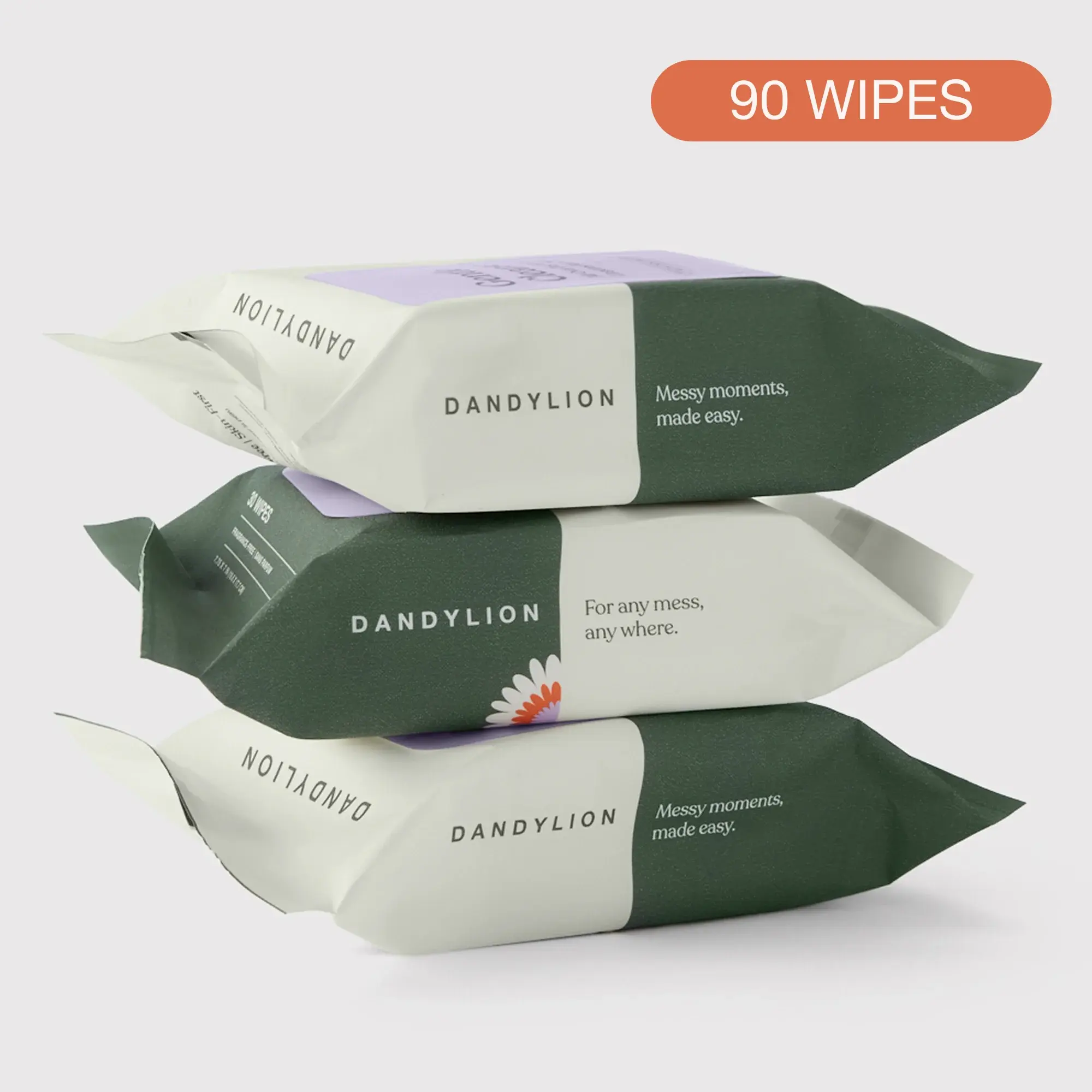 Dandylion Gentle Cleanse Dog Wipes - 90 Wipes