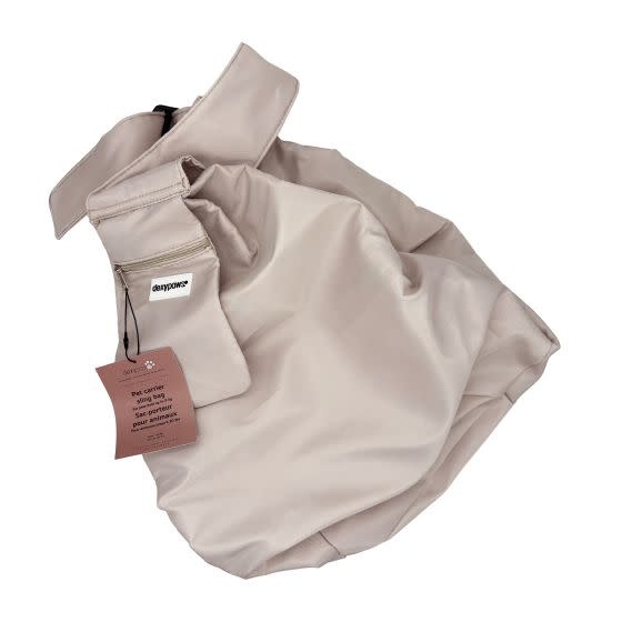 dexypaw Dexypaws Pet Carrier Sling Bag Nude Up to 18 lbs