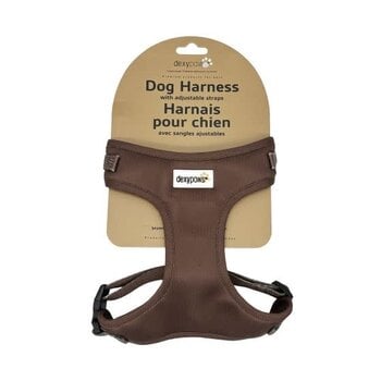 dexypaw Dexypaws Neoprene Harness For Dog Espresso