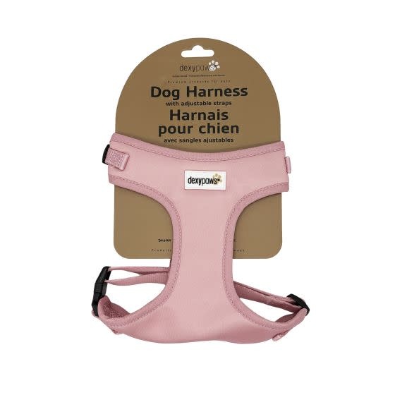 dexypaw Dexypaws Neoprene Harness For Dog Rose Quartz
