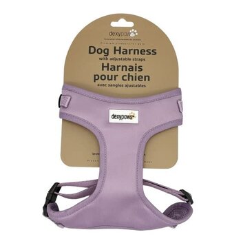 dexypaw Dexypaws Neoprene Harness For Dog, Dusty Lavender XXS