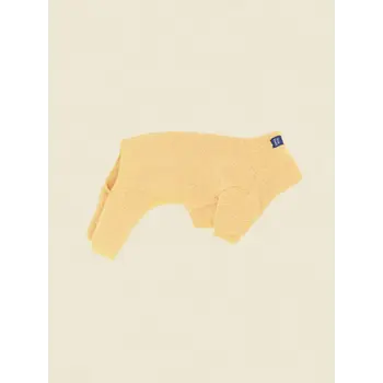 Little Beast Solid Fleece Onesie - Yellow