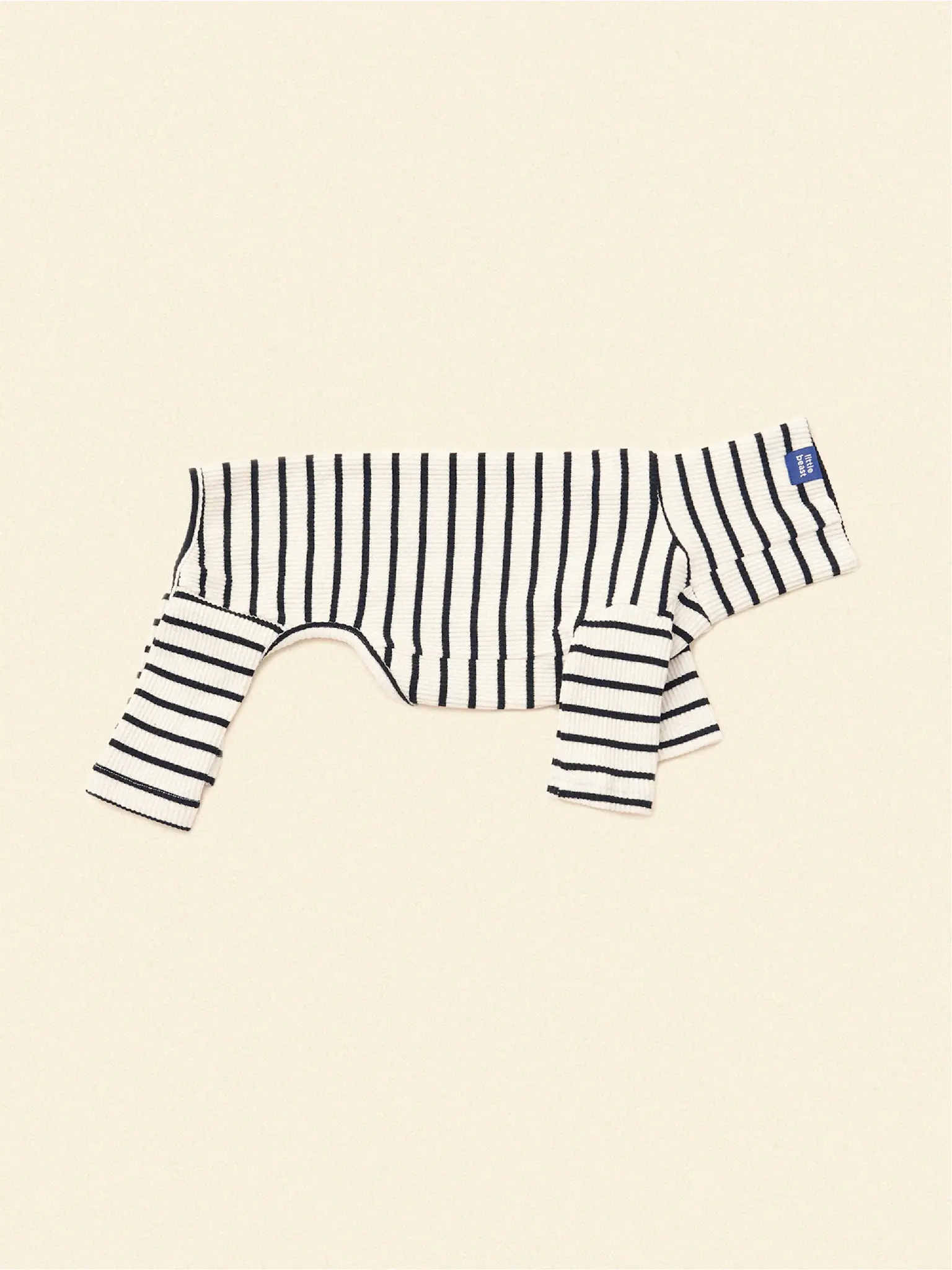 Little Beast Café in Paris Onesie- White & Black