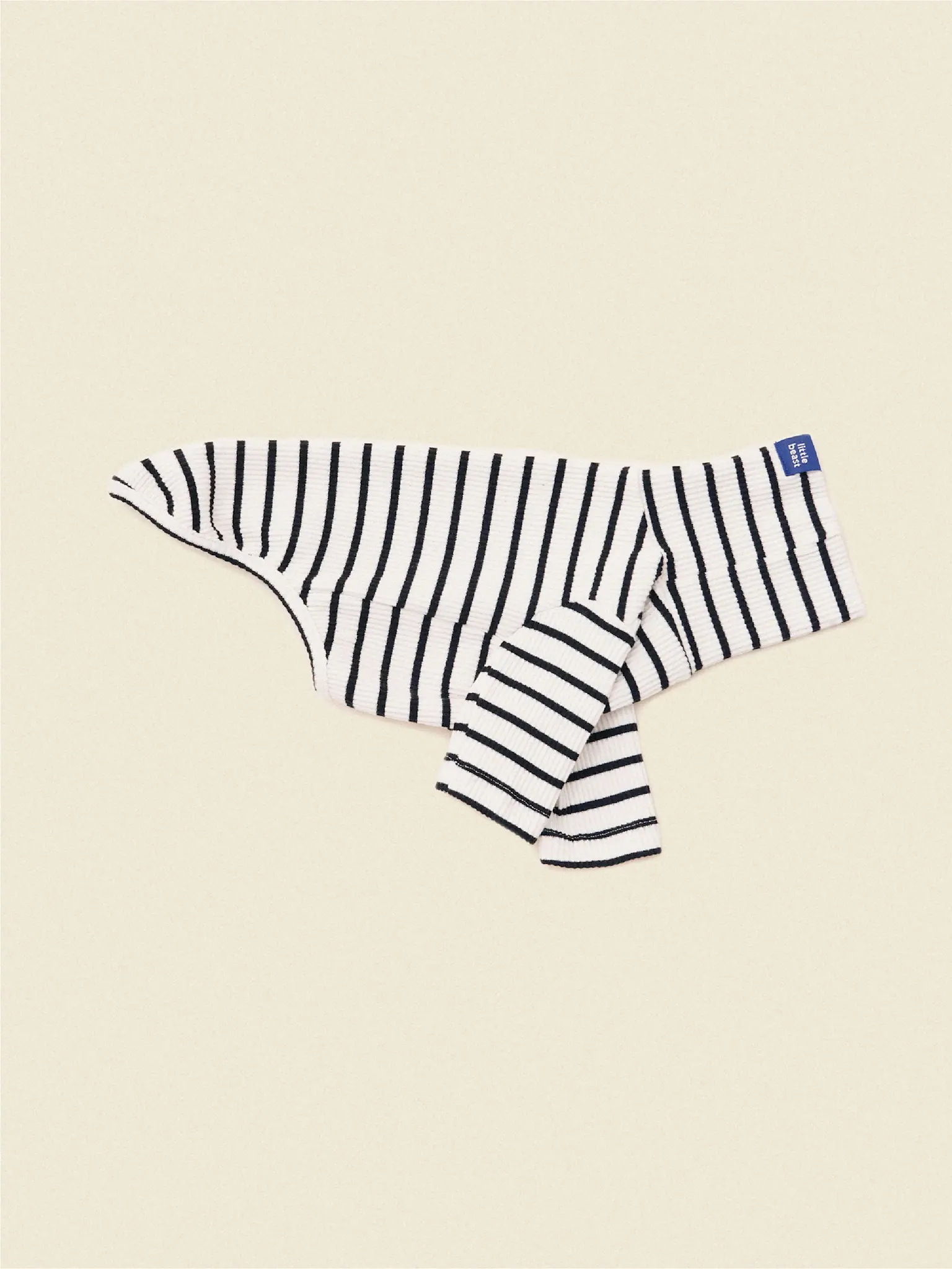 Little Beast Striped Shirt - White & Black