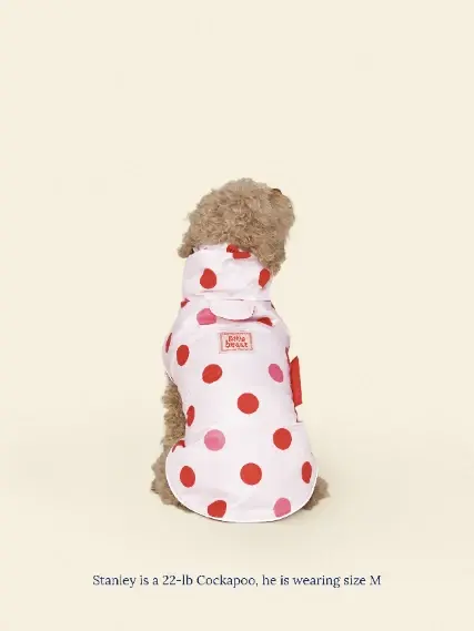 Little Beast Ladybug Reversible Raincoat
