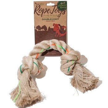 Define Planet Define Planet Hemp Rope Toys Double Knot Small Dog