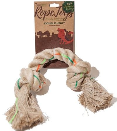 Define Planet Define Planet Hemp Rope Toys Double Knot Small Dog