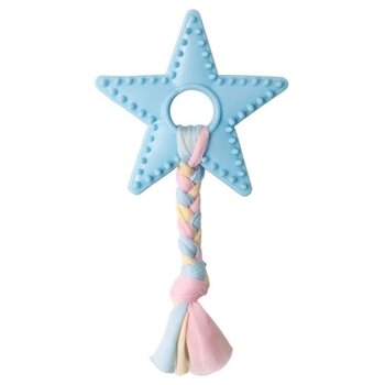 Snuggarooz Snugarooz Lil Star Chew Blue Dog 1pc 7in