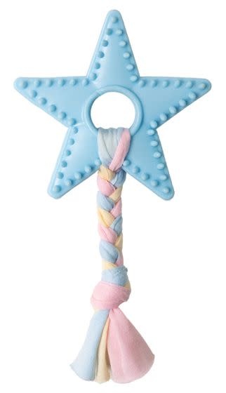 Snuggarooz Snugarooz Lil Star Chew Blue Dog 1pc 7in