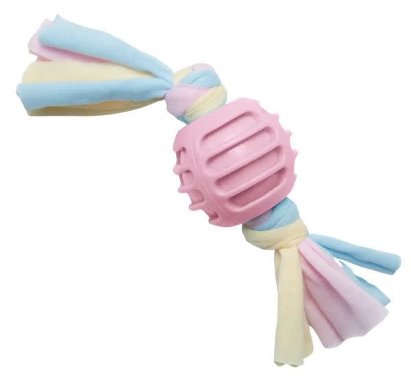 Snuggarooz Snugarooz Snuggle Ball Pink Dog 1pc 8.5in