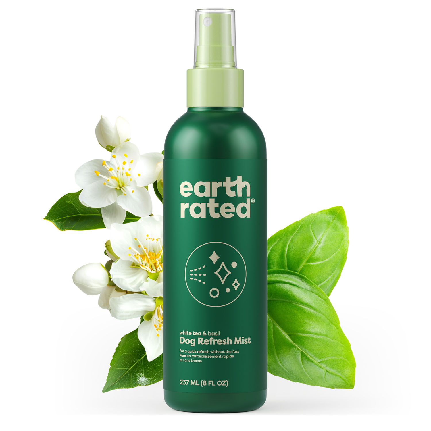 Earth Rated White Tea & Basil Dog Refresh Mist 8oz