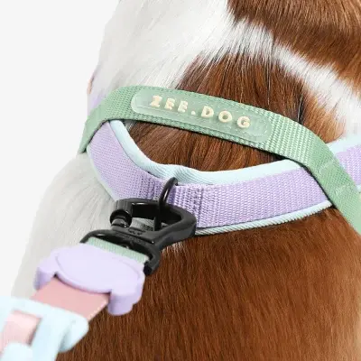 Zee Dog Harness Softer-Walk Peach