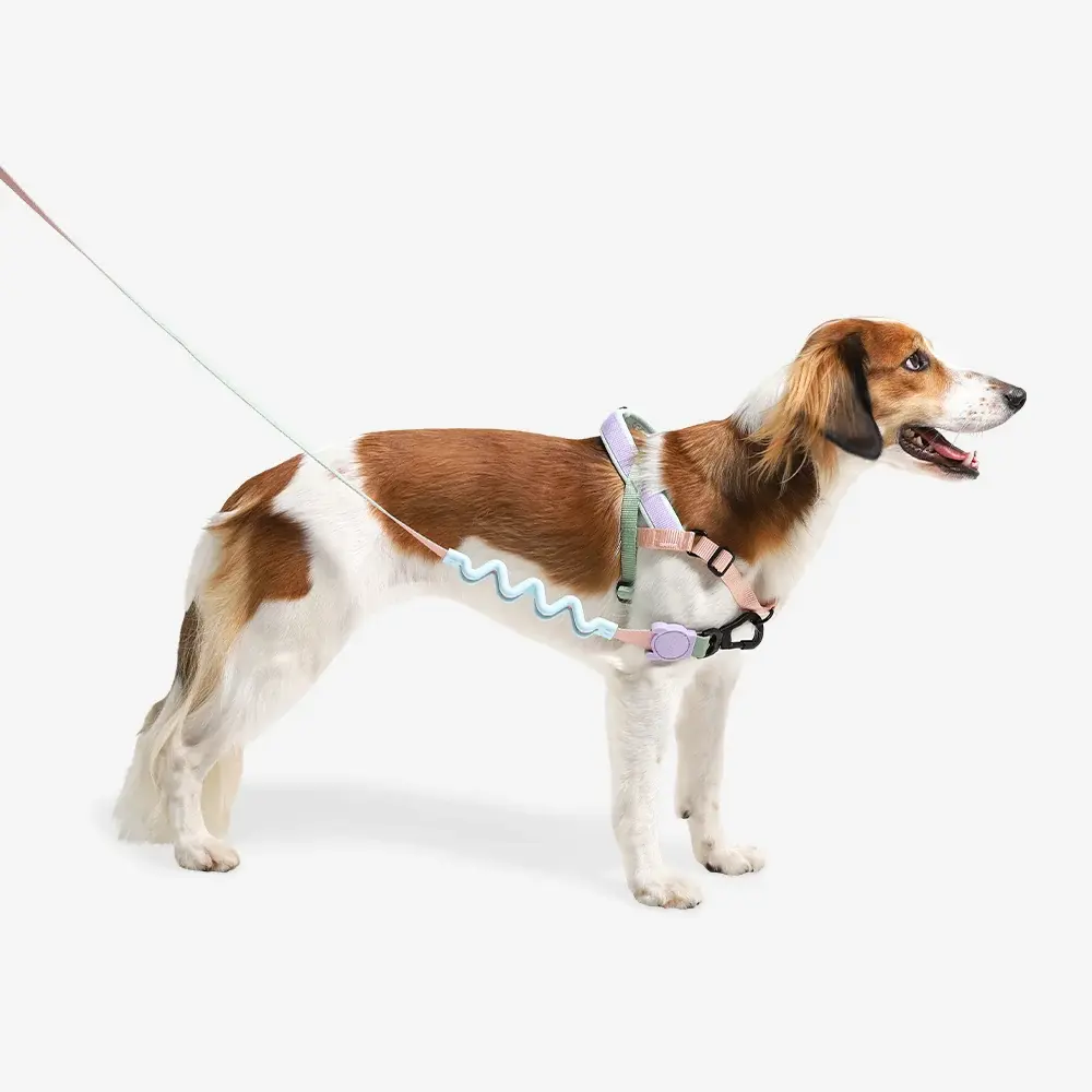Zee Dog Harness Softer-Walk Peach