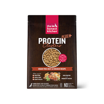 The Honest Kitchen Protein Plus+ Clusters Grain Free Beef & Chicken Recipe Dog Food 4lb