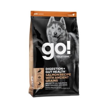 PetCurean Petcurean Go! Digestion + Gut Health Salmon Recipe With Ancient Grains For Dog 12 Lbs