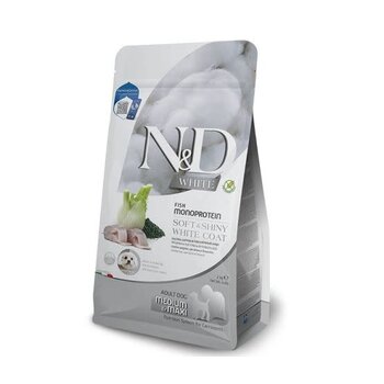 Farmina N&d White Coat Grain Free Puppy Sea Bass, Kelp & Fennel Medium/maxi 4.4 Lb