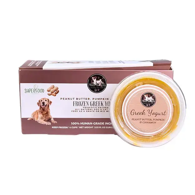 Milo & Lily Milo & Lily Greek Yogurt - Peanut Butter, Pumpkin, Cinnamon 384ml