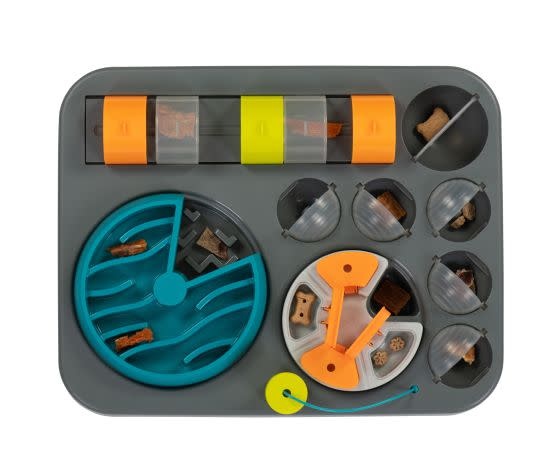Messy Mutts Plateau D'alimentation Interactif, Grand 16"x13"
