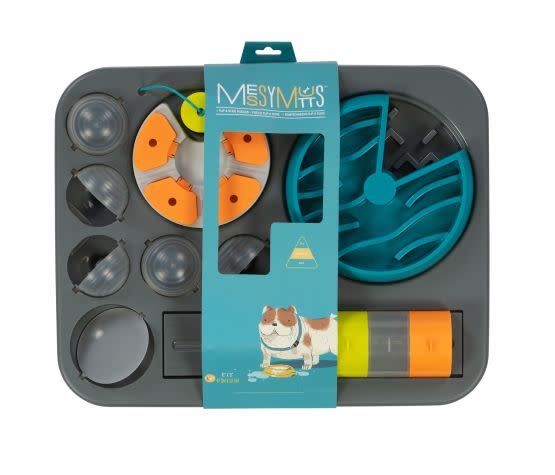 Messy Mutts Plateau D'alimentation Interactif, Grand 16"x13"