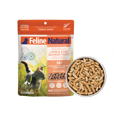 K9 Naturals Feline Natural Lamb & King Salmon Feast