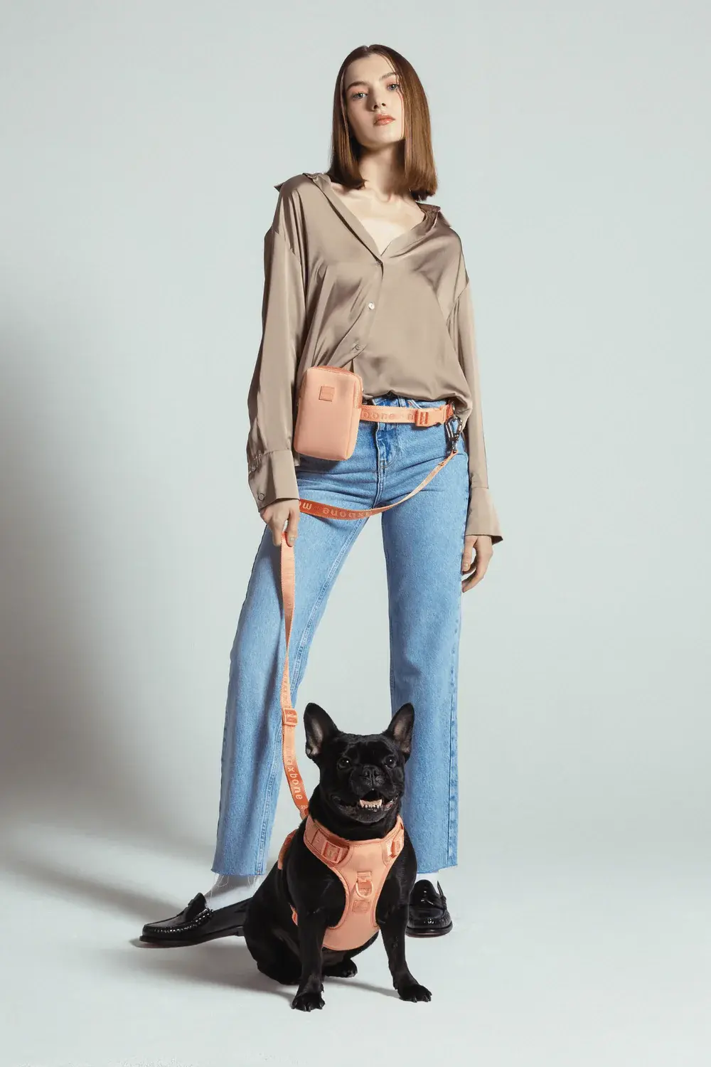 Max-Bone Go W Handsfree Leash