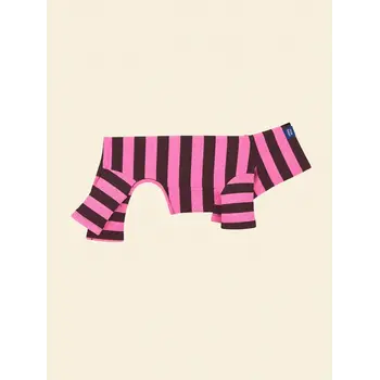 Little Beast Cheshire Pink Brown Onesie