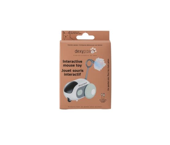 dexypaw Dexypaws Interactive Toy For Cat, Mouse - Sage Green