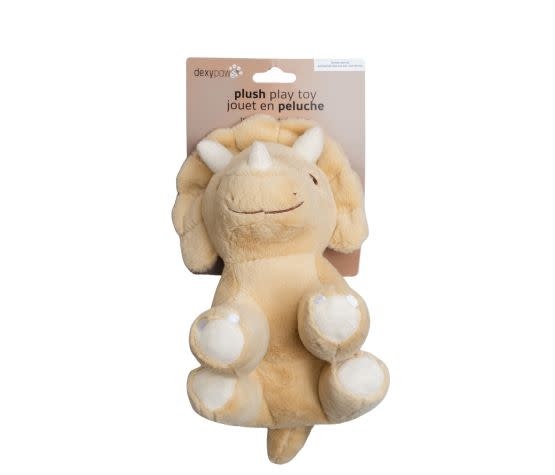 dexypaw Dexypaws Plush Dog Toy - Dinosaur