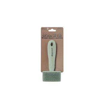 dexypaw Dexypaws Grooming Or Care Tools, Soft Slicker Detangling Brush With Plastic Tips