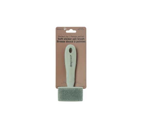 dexypaw Dexypaws Grooming Or Care Tools, Soft Slicker Detangling Brush With Plastic Tips