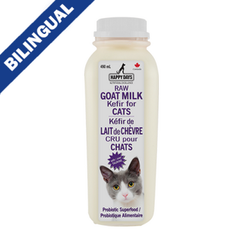 Happy Days HAPPY DAYS Raw Goat Milk Kefir for Cats 490ml