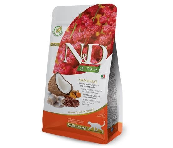 Farmina Quinoa Grain Free Cat Skin & Coat Herring 11 Lb