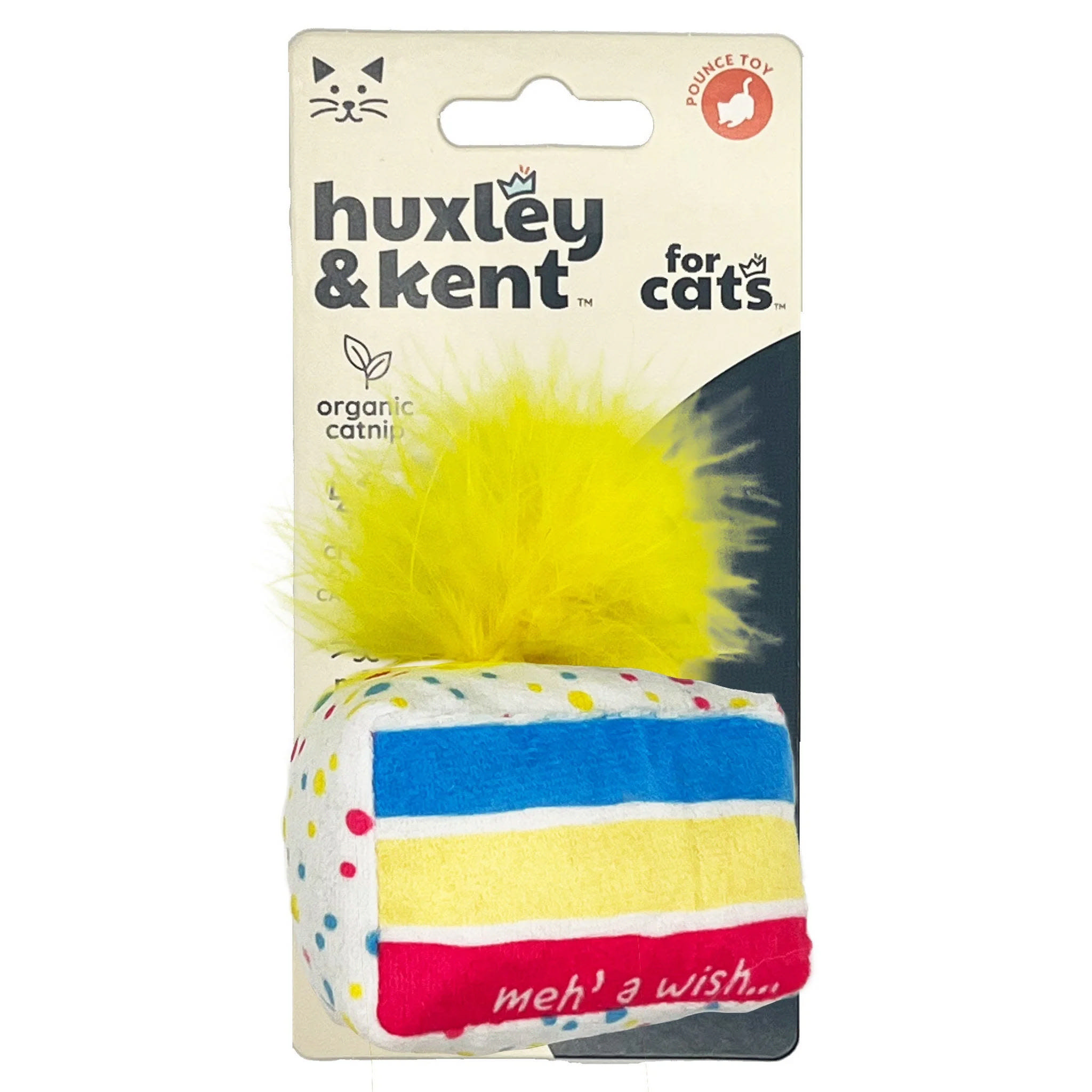Huxley & Kent Kittybelles Plush Meh A Wish Cake