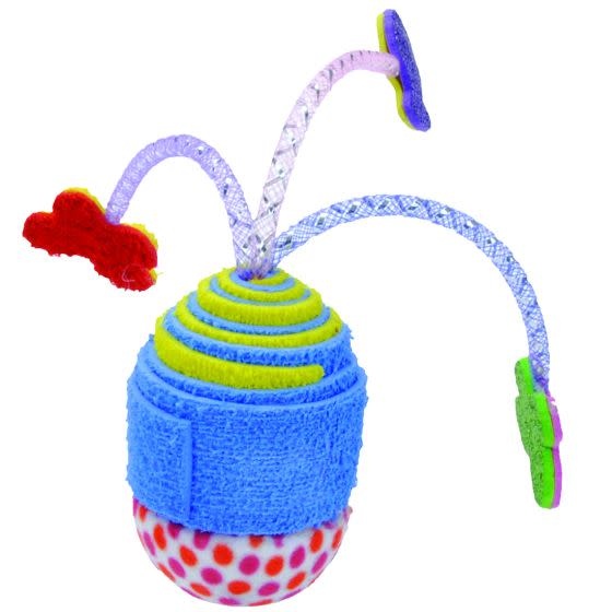 turbo Turbo Foam Fun Wobble Ball Cat 1pc 4.5in
