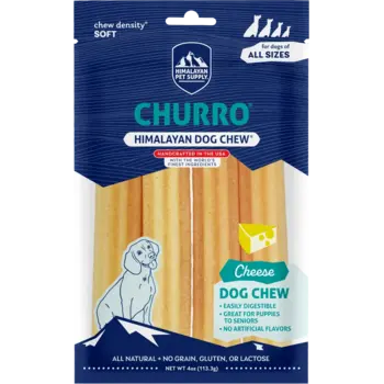 Himalayan Dog Chew Yaky Churro Dog Chews 4pk