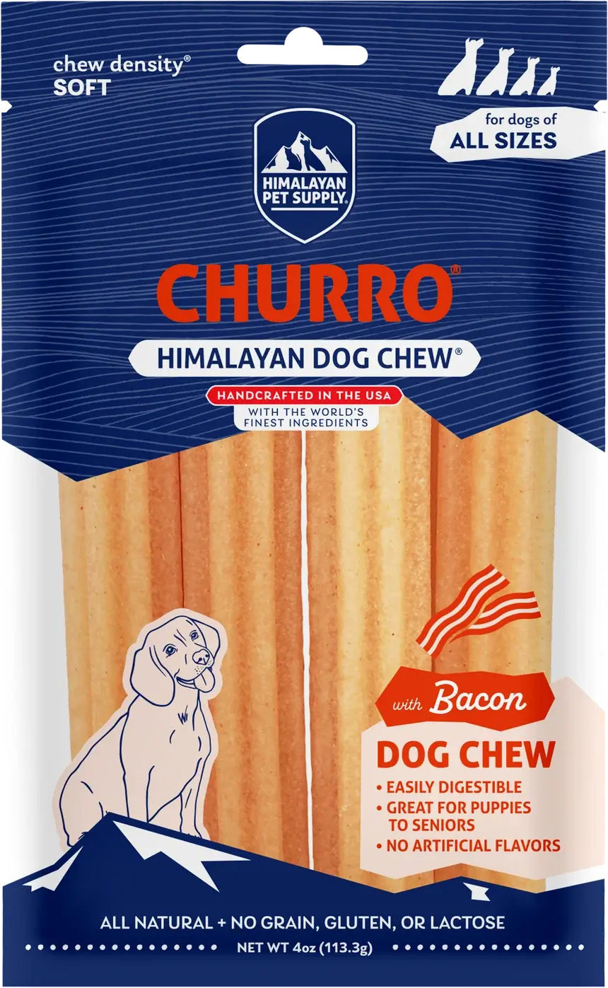 Himalayan Dog Chew Yaky Churro Dog Chews 4pk