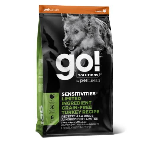 PetCurean Sensitivities Lid Grain Free Turkey Recipe For Dog 3.5 Lbs