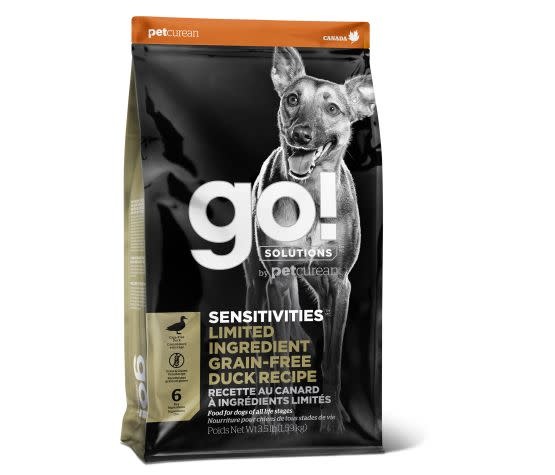 PetCurean Sensitivities Lid Grain Free Duck Recipe For Dog 3.5 Lbs