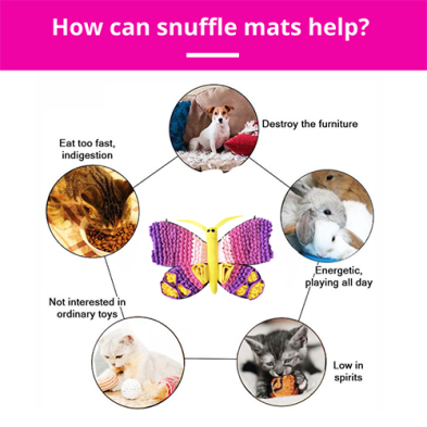 PawzNDogz Radiant Butterfly Snuffle Mat Challenge Level 3