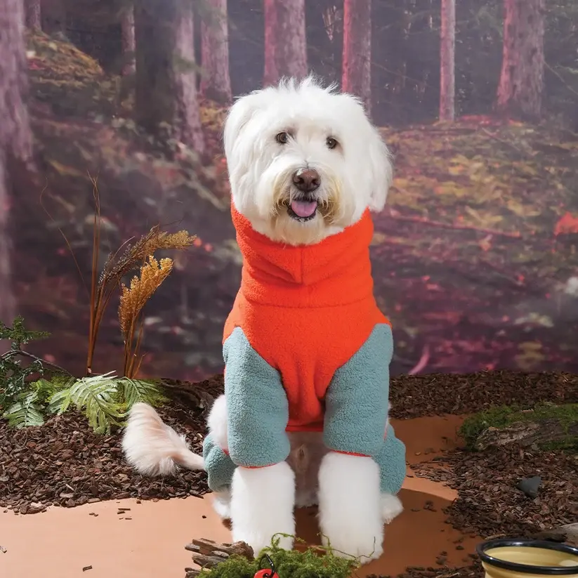 Puppy Gallery Tyche Fleece All-in-one - Dog Fleece Jumpsuit