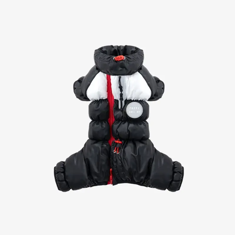 Puppy Gallery Whistler Cloud All-in-one Overall - Dog Winter Jacket