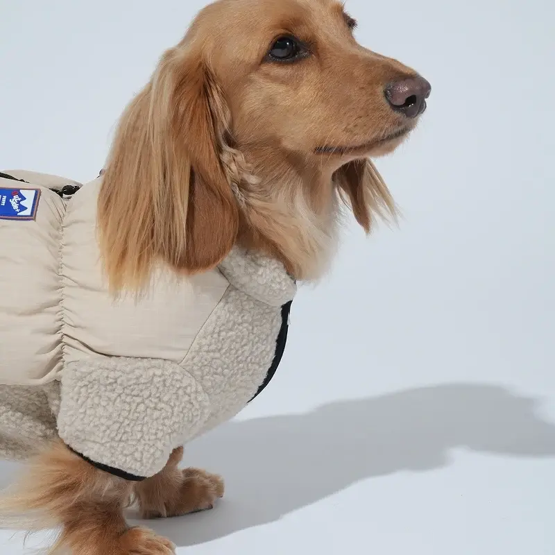 Puppy Gallery Ice Field Color Block Padding - Dog Winter Jacket