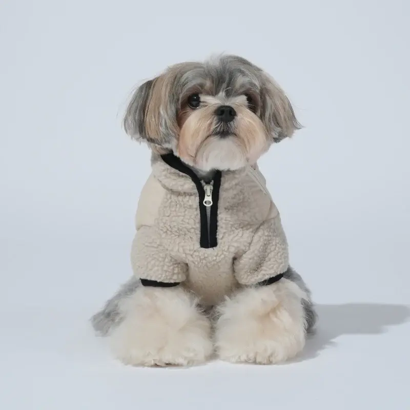 Puppy Gallery Ice Field Color Block Padding - Dog Winter Jacket