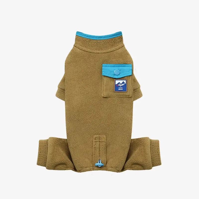 Puppy Gallery Hiking Fleece All-in-one - Dog Fleece Jumpsuit