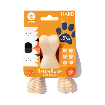 BetterBone Hard Density Classic All-Natural Dog Chew for Strong & Aggressive Chewers Mini