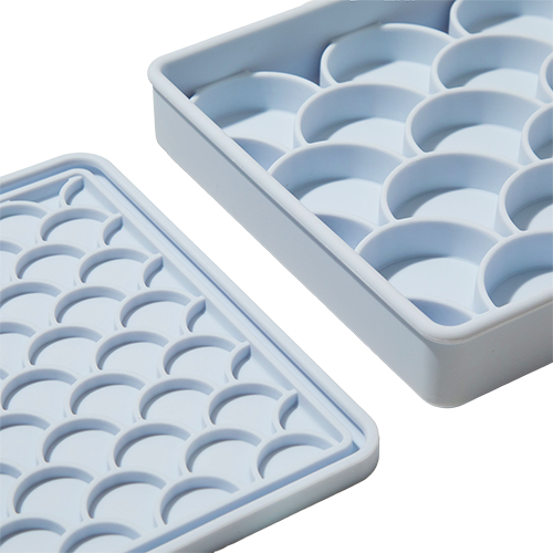 Dogged 3-in-1 Fish Scale Slow Feeder Bowl Sky