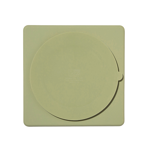 Dogged 3-in-1 Parquet Slow Feeder Bowl Olive